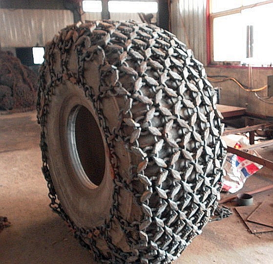 60装载机轮胎保护链60铲车防滑链26.5-25轮胎防滑链
